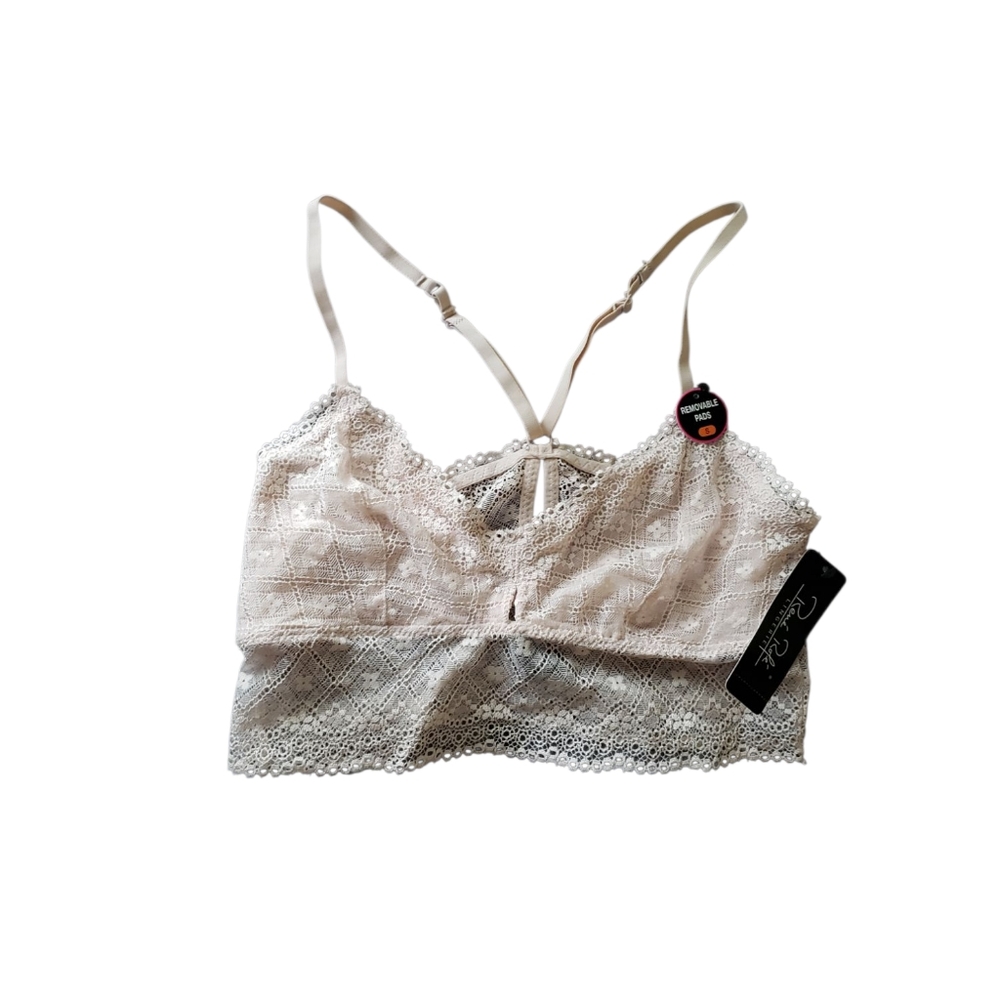 rene rofe lace bralette size small nwt